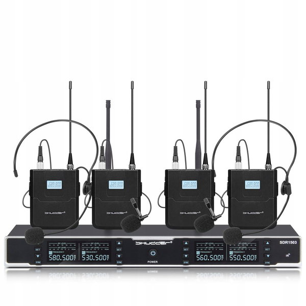 Shudder SDR1504 4 mikroporty typu bodypack