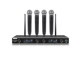 Mikrofony bezprzewodowe Shudder UHF 4szt doręczne