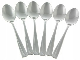 ŁYŻECZKI Komplet 6szt Łyżeczek Łyżeczka Zestaw Sztućców Sztućce 8345
