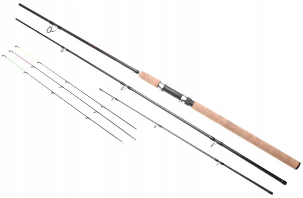 WĘDKA Rumpol 300cm Method CARBON FEEDER 3m 150g 3 Szczytówki 110893