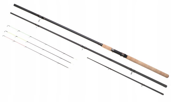 WĘDKA Rumpol BIG BULL 330cm Method FEEDER 3,3m 80-120g 3 Szczytówki 110403