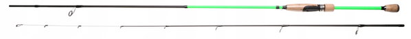 WĘDKA Węglowa 2,4m Spinningowa Spinning Zander&Pearch 240cm 1-7g 110431