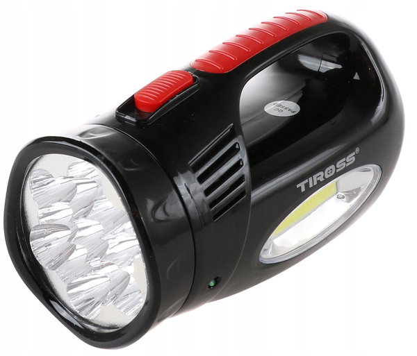 LATARKA AKUMULATOROWA Kempingowa 13LED COB Szperacz Ładowana Lampka 760-4