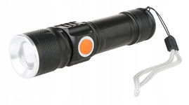 LATARKA Kieszonkowa Mała LED COB Ładowana USB 526