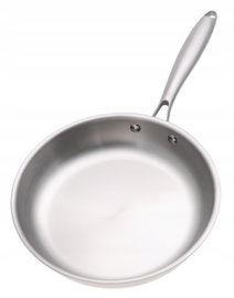 PATELNIA Stalowa Powłoka Nieprzywierająca Tradycyjna 22cm 7662