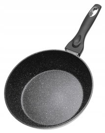 PATELNIA Głęboka Wysoka MARMUROWA 28cm Nieprzywierająca INDUKCJA Gaz 6028
