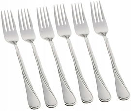 WIDELCE Stołowe Widelec Komplet Widelców 6szt Sztućce 1437