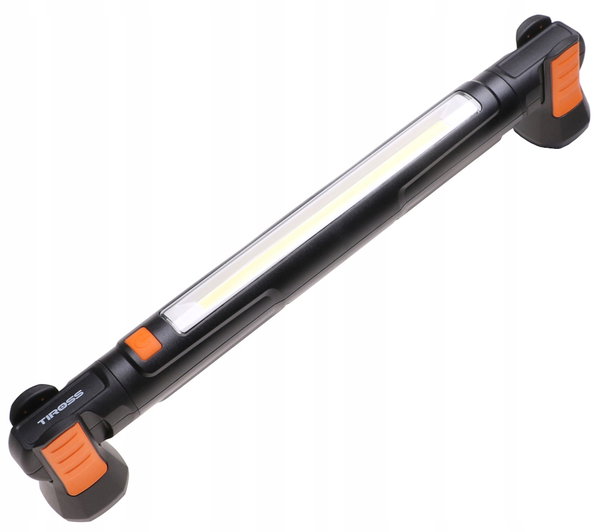 LATARKA Warsztatowa Lampa MAGNESY 12W COB LED Haki Akumulator 2273