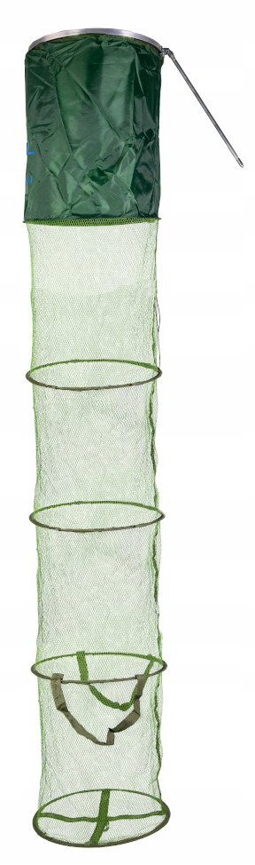 SADZYK SIATKA WĘDKARSKA Na Ryby GUMOWANA SZTYCA 6 Obręczy 45x250cm 260051