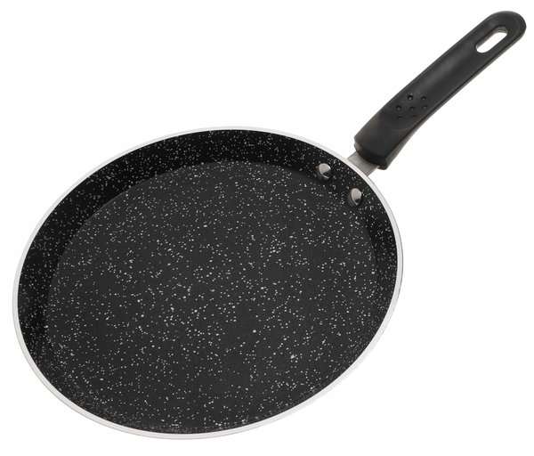 PATELNIA GRANITOWA Ceramiczna do Naleśników 24cm INDUKCJA Gaz 8711