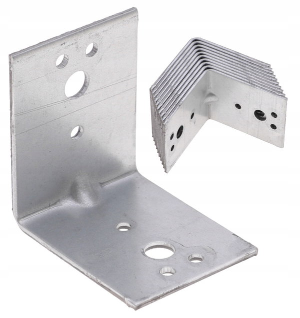 KĄTOWNIK Stalowy Montażowy Ciesielski ŁĄCZNIK 50x50x40mm 10szt K505040