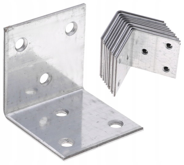 KĄTOWNIK Stalowy Montażowy Ciesielski ŁĄCZNIK 40x40x40mm 10szt K404040
