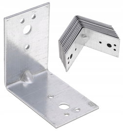 KĄTOWNIK Stalowy Montażowy Ciesielski ŁĄCZNIK 60x60x40mm 10szt K606040