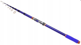 WĘDKA Teleskopowa AQUA BLAZE 4,2m Składana 60-120g 420cm 110271