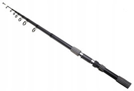 WĘDKA Teleskopowa Węglowa SPINNING 4,2m Składana RUMPOL 420cm 110018