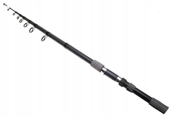 WĘDKA Teleskopowa Węglowa SPINNING 4,2m Składana RUMPOL 420cm 110018