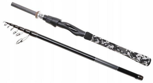 WĘDKA Teleskopowa KUNGFU TRAVEL 2,7m Spinningowa 5-25g Carbon 270cm 110091