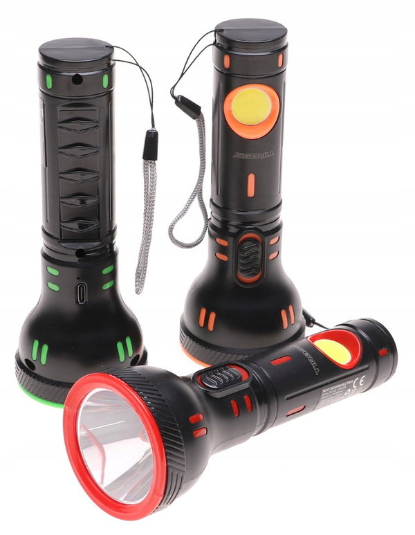 LATARKA Akumulatorowa Ładowana Lampka 180lm 3W LED 3W COB 3101