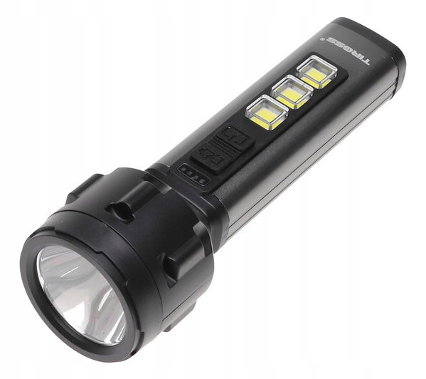 LATARKA Akumulatorowa Ładowana Lampka 180lm 3W LED 1W COB 2201