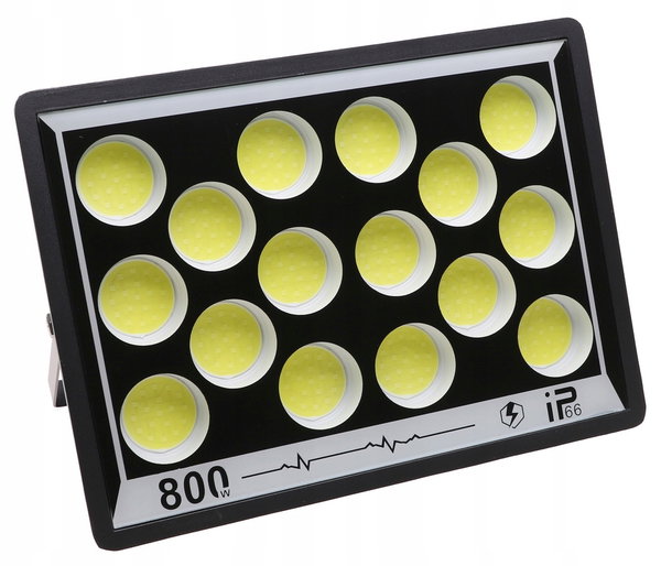 HALOGEN Lampa NAŚWIETLACZ Roboczy LED COB 800W Reflektor SLIM 5224