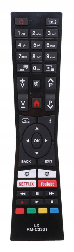 PILOT Do TV Telewizora VESTEL Uniwersalny Netflix Youtube LED LCD 3331