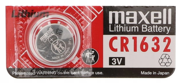BATERIA Litowa Mini 1632 MAXELL CR1632 1SZT 3V Guzikowa