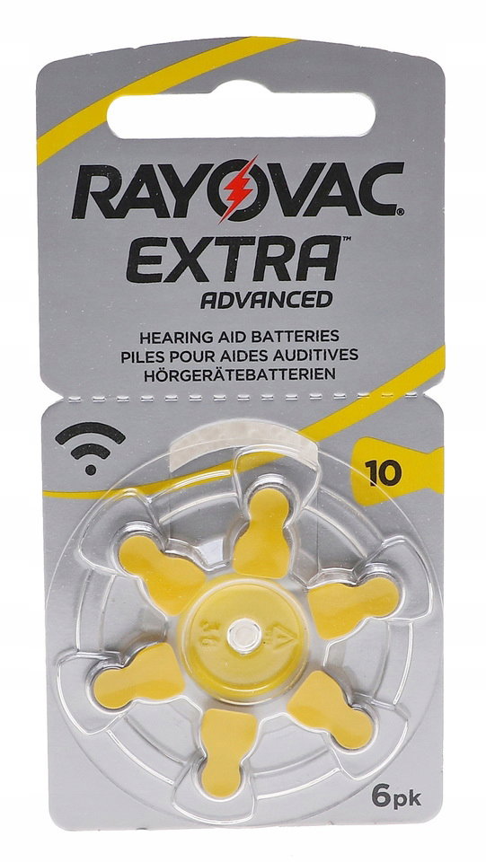 Baterie Słuchowe Rayovac Bateria 6szt Do Aparatów Słuchowych PR10 PR70
