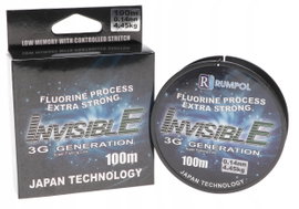 ŻYŁKA Wędkarska 100m 3G Invisible Monofilament 0,14mm 4,45kg ZI