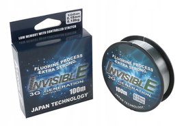 ŻYŁKA Wędkarska 100m 3G Invisible Monofilament 0,18mm 6,18kg ZI