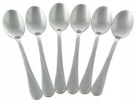 ŁYŻECZKI Komplet 6szt Łyżeczek Łyżeczka Komplet Sztućców Sztućce 1439
