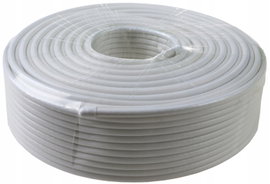 Kabel KONCENTRYCZNY Przewód ANTENOWY 100m RG6