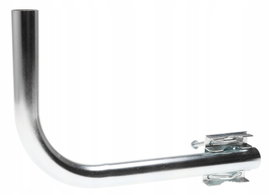 UCHWYT Bakonowy Antenowy Satelitarny Boczny LEWY 40cm CYBANTY UBB40L