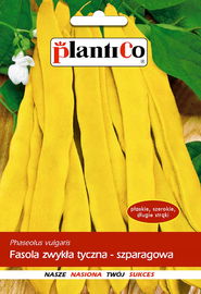 NASIONA Fasola Szparagowa Tyczna Goldmarie 10g PLANTICO Żółta 407923