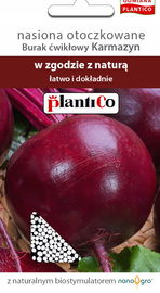 NASIONA Otoczkowane Burak Ćwikłowy Karmazyn 3,2g 100 Nasion PLANTICO 424999