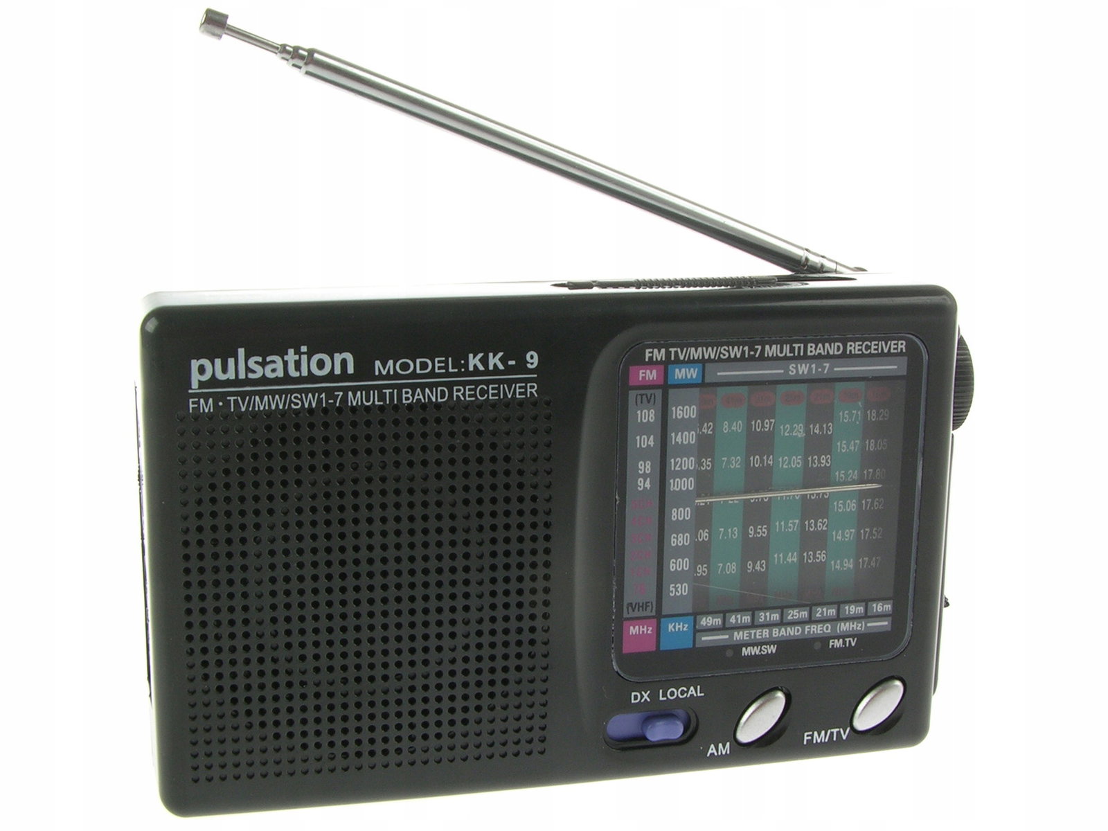 RADIO PRZENOŚNE Skala Na Baterie Małe FM AM SW | Taniey.PL