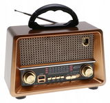 Radio Retro PRZENOŚNE SOLARNE Głośnik Bluetooth Solar USB MP3 TF 152