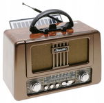 Radio Retro PRZENOŚNE SOLARNE Głośnik Bluetooth Solar USB MP3 TF 4230