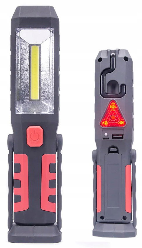 LATARKA Warsztatowa Lampa 3W COB LED POWERBANK 377