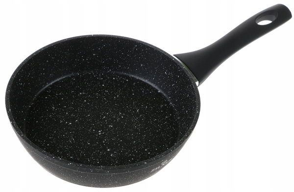PATELNIA GŁĘBOKA MARMUROWA 18cm INDUKCJA GAZ 7703