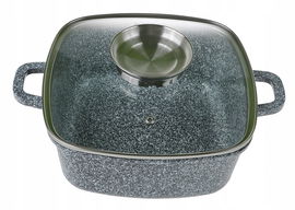 GARNEK MARMUROWY 22cm Brytfanna Indukcja 3,5l 7058