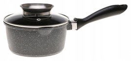 RONDEL Ceramiczny MARMUROWY Garnek Z POKRYWKĄ 18cm INDUKCJA GAZ 1,8l 4019