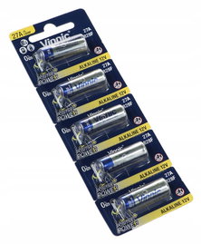 BATERIA ALKALICZNA x5 Vinnic A27 12V L828F MN27