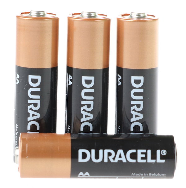 BATERIE ALKALICZNE Zestaw 4 Sztuki DURACELL Bateria x4 Paluszki LR6 R6 AA