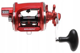 Kołowrotek Multiplikator Z LICZNIKIEM JBC 7000R 13+1BB 14 Łożysk 100054