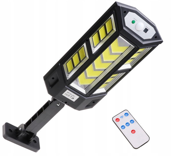LAMPA SOLARNA Latarnia ULICZNA 249LED COB Pilot
