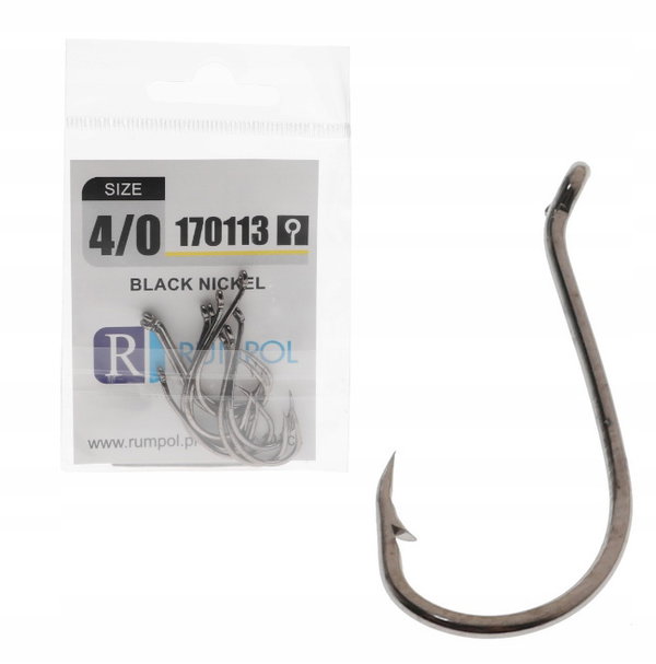 HACZYKI Wędkarskie 35x18mm Rozmiar 4/0 Haki SUMOWE 10 sztuk 170113
