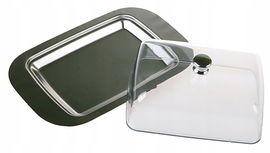 MASELNICZKA Maselnica POJEMNIK TACA Pojemnik na Masło Z Pokrywką 6903