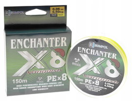 PLECIONKA Wędkarska Enchanter Vanquish PEx8 150/300m 0,06mm 6,5kg 520231