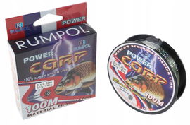 ŻYŁKA Wędkarska 100m 200m RUMPOL POWER 0,22mm 7,4kg ZBP