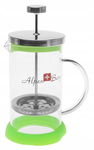 Szklany ZAPARZACZ TŁOKOWY do HERBATY Ziół KAWY French Press 600ml 0,6L 600Z